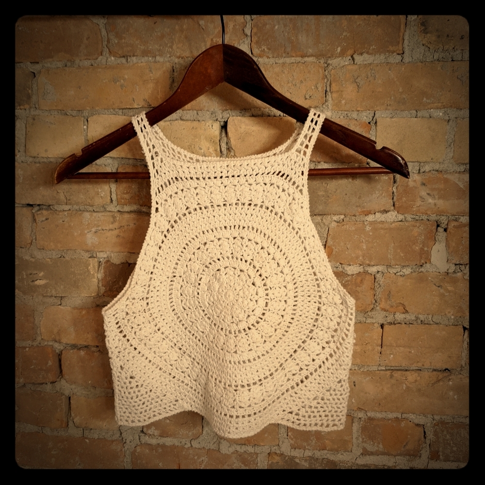 H&M Croched festival top - Picture 1 of 5